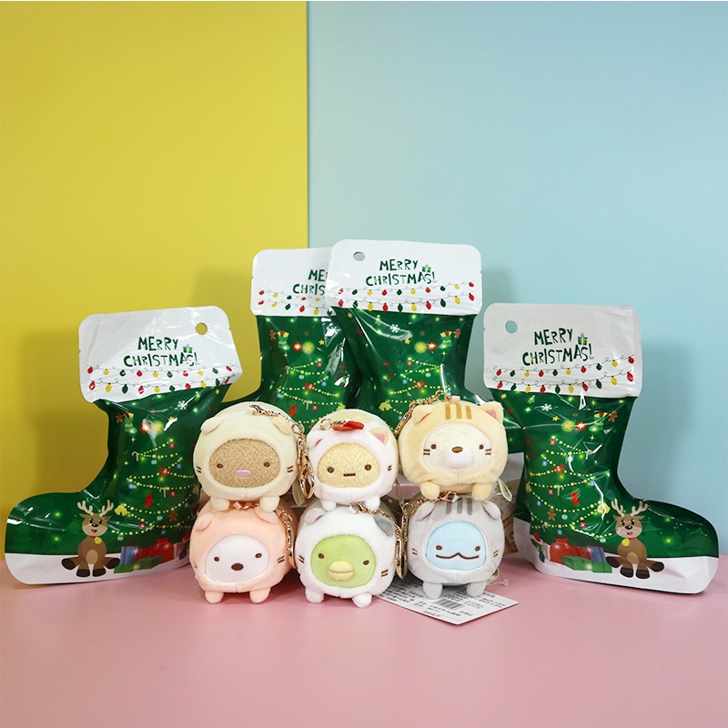 Móc Khóa Sumikko Gurashi Nhồi Bông Đáng Yêu