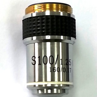 Vật kính hiển vi 100x - LINH KIỆN