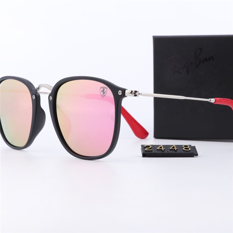 Wayfarer Ray-Ban_ chính hãng Kính râm 2021 Thời trang Hàn Quốc mới Kính râm nam nữ một mảnh Cặp đôi hợp thời trang Du lịch ngoài trời Kính râm lái xes