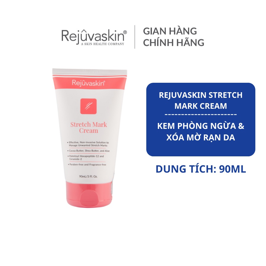 Kem phòng ngừa và làm mờ rạn da REJUVASKIN Stretch Mark Cream 90ml