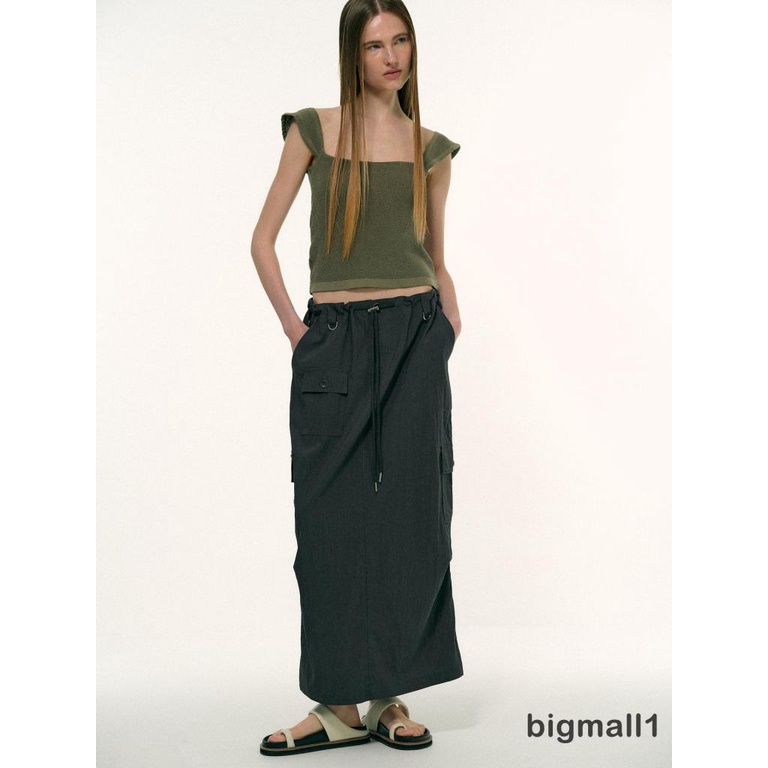 Chân Váy Dài Màu Sắc Thời Trang Đường Phố Cho Nữ