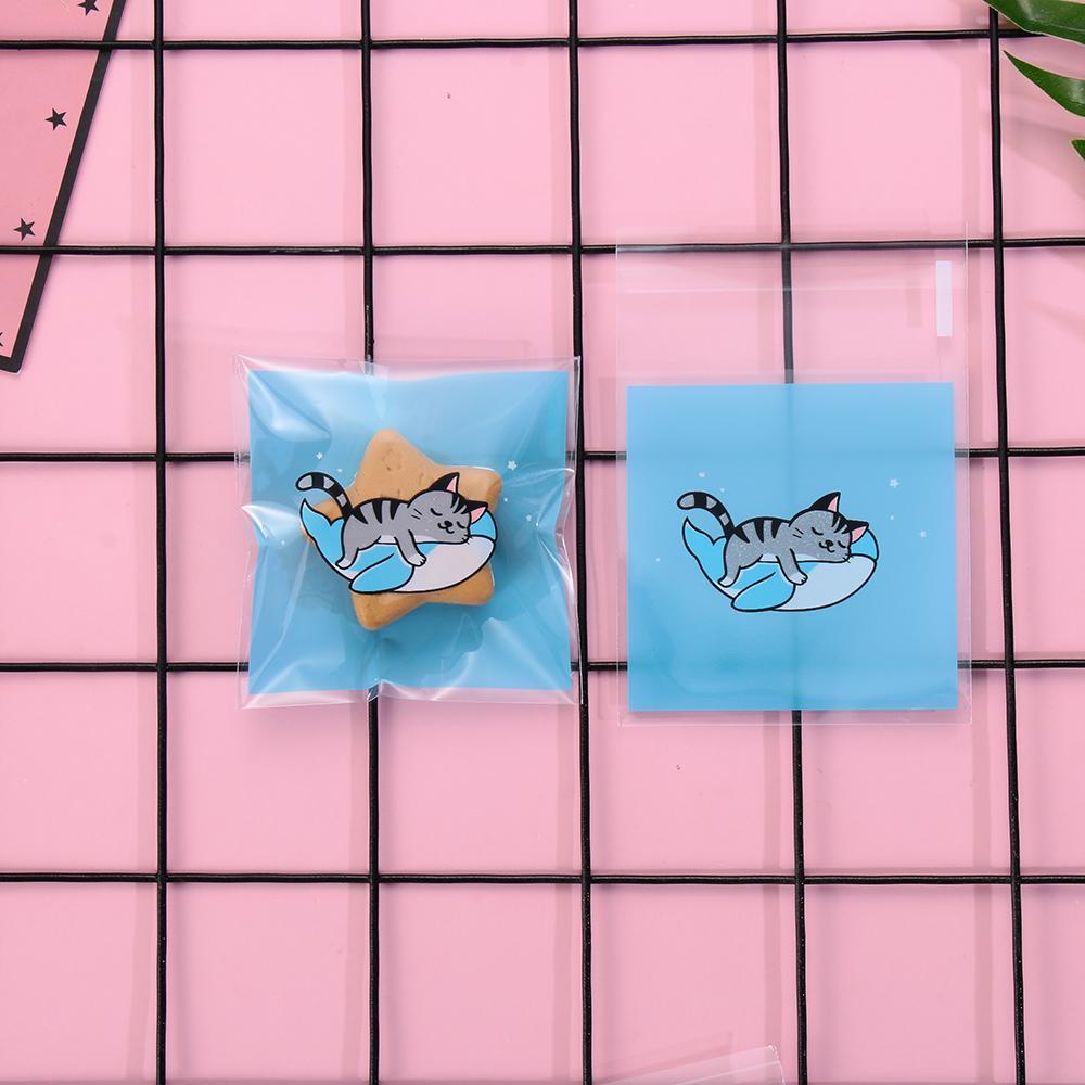 Set 95 Túi Đựng Kẹo Hình Mèo Dễ Thương