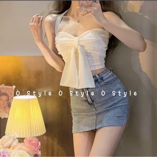 Áo nơ cúp ngực cổ yếm