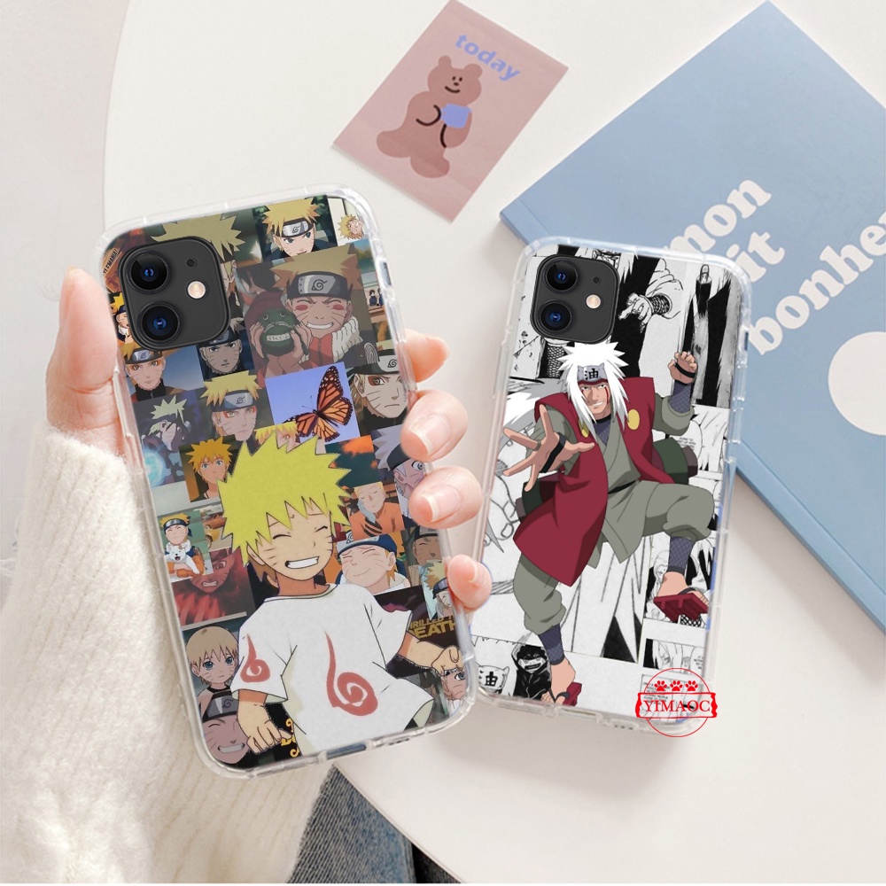 Ốp điện thoại TPU mềm trong suốt hình Naruto Kakashi Hatake 51RT cho SAMSUNG Note 10 Lite 20 Ultra 8 9 S9 Plus J7 Prime