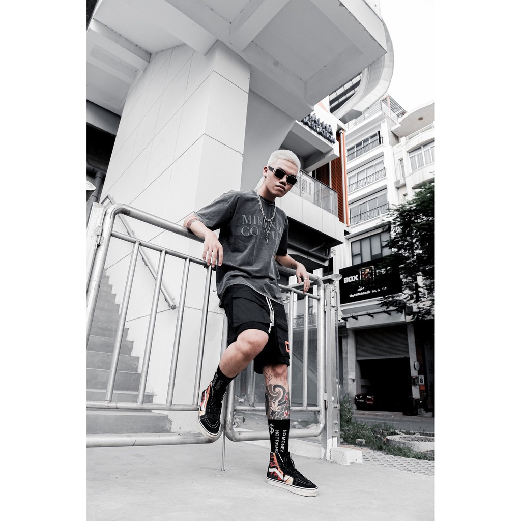 Áo phông ngắn tay unisex MIKENCO Couture Grey | BigBuy360 - bigbuy360.vn