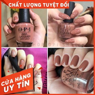 Sơn móng OPI #NLC89NL Chocolate Moose Nail Polish 15ml