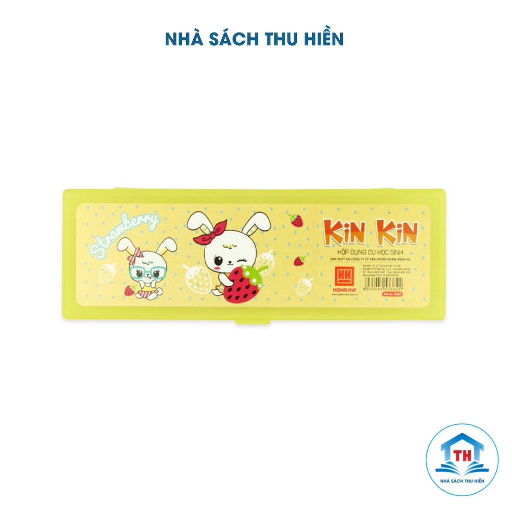 Hộp bút nhựa Hồng Hà Kin Kin 3362