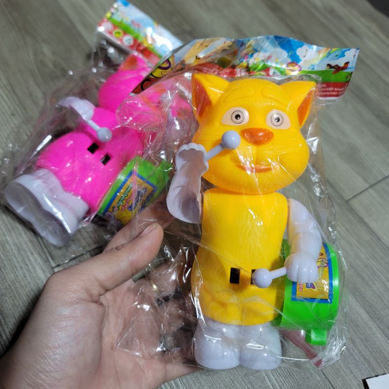 Đồ chơi thú đánh trống vặn cót hình doramon, pikachu, người nhện nhiều mẫu cho bé