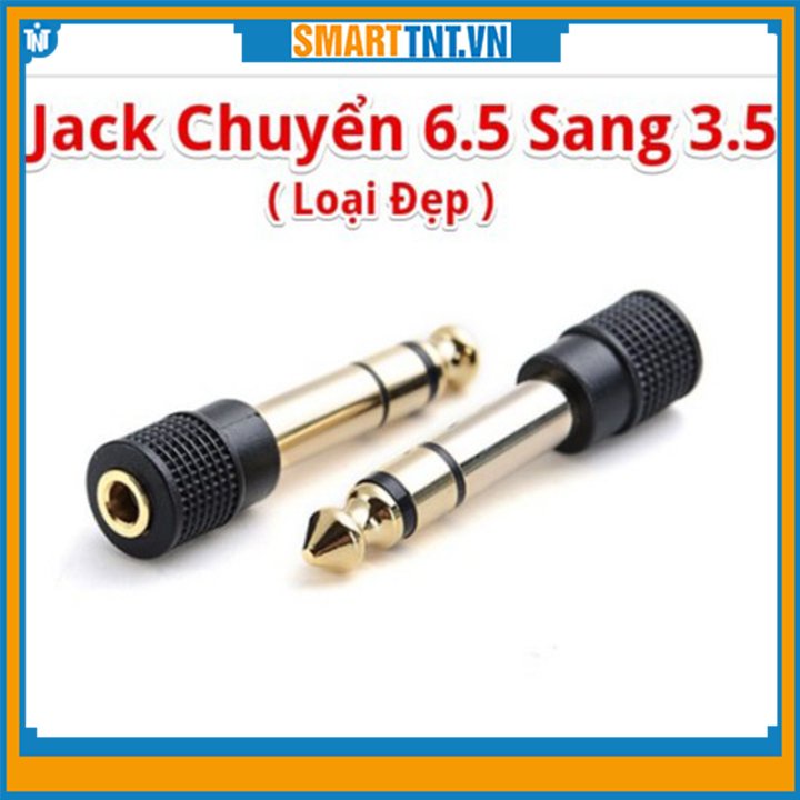 Jack Chuyển 6 ly ra 3.5 Cho Sound Card, tai nghe và dây livestream, hàng đẹp Smarttnt.vn
