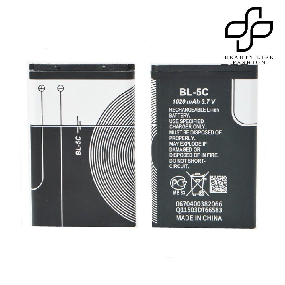 Pin Sạc Li-Ion 1020mah 3.7v Cho Nokia Bl-5C