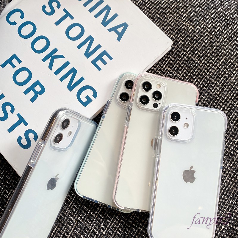 Iphone 12 11 Pro Max Se 2020 Xr X Xs Max 7 8 6 6s Plus ốp điện thoại Trong Suốt Màu Kẹo Ngọt Cho | BigBuy360 - bigbuy360.vn