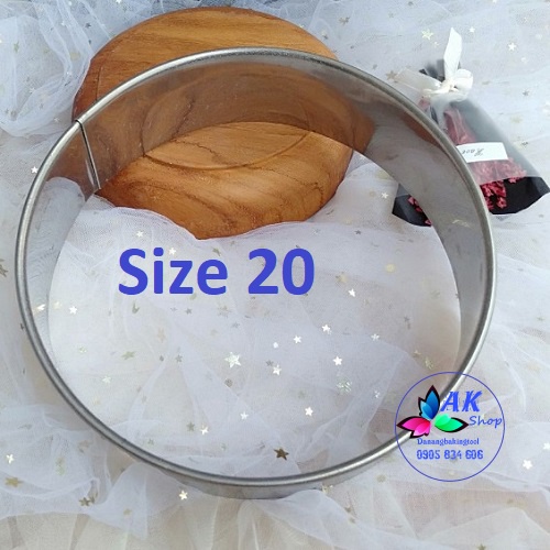 KHUÔN RING MOUSSE TRÒN SIZE 20