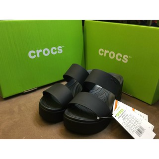 Sandal Nữ Brooklyn Mid Wedge W Màu Đen