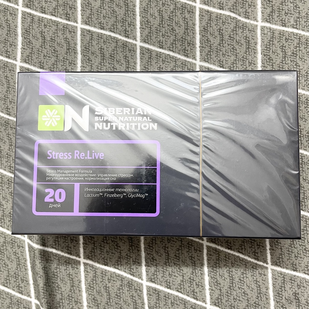 [ GIÁ SỈ ] - Siberian Super Natural Nutrition Stress Re.live, giảm căng thẳng thần kinh, giúp cải thiện giấc ngủ