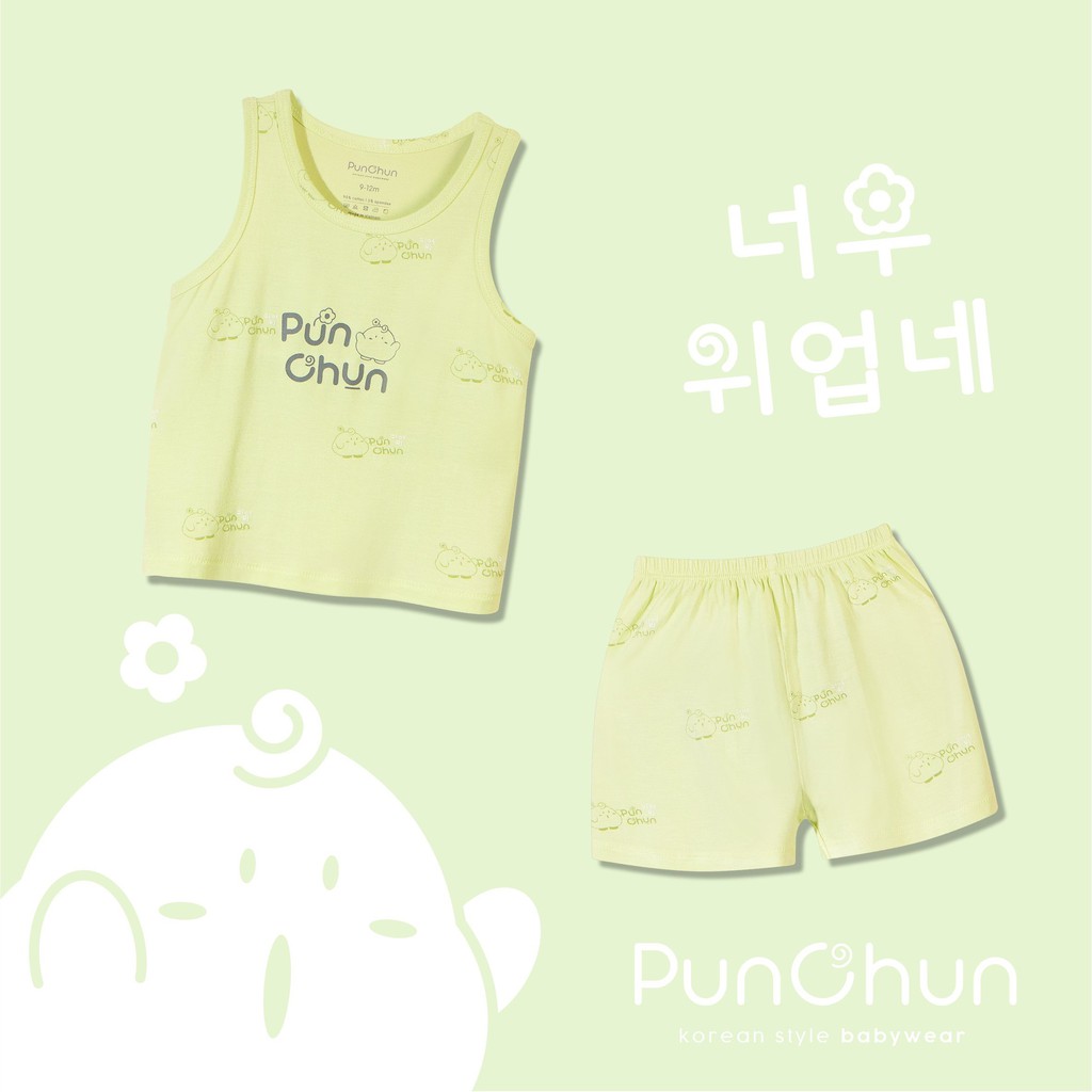 Punchun - Bộ ba lỗ cho bé 6M đến 5Y