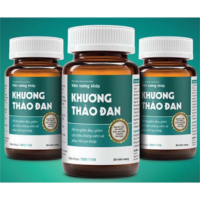 Xương Khớp Khương Thảo Đan - Mua 6 Tặng 1