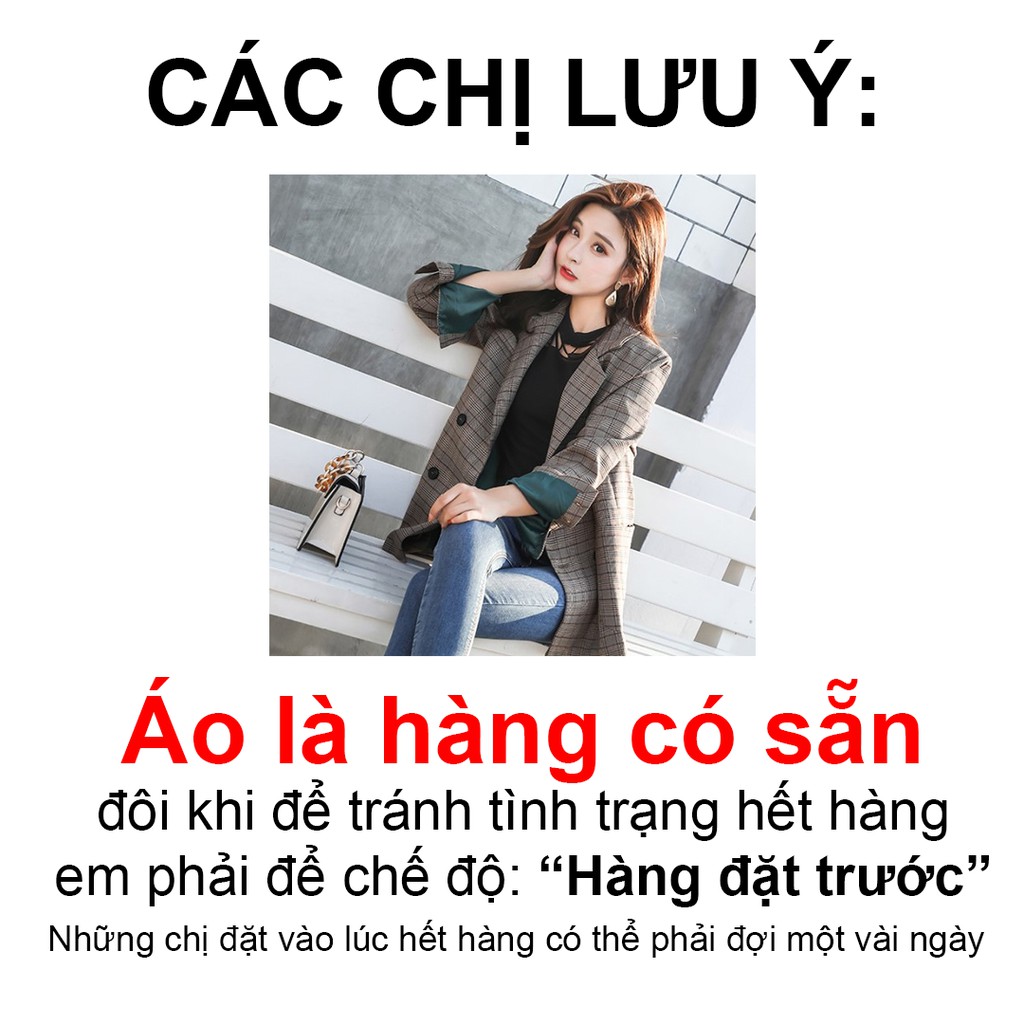 [KÈM QUÀ TẶNG] ÁO BLAZER SỌC KẺ, hàng sẵn (kèm ảnh thật). | BigBuy360 - bigbuy360.vn