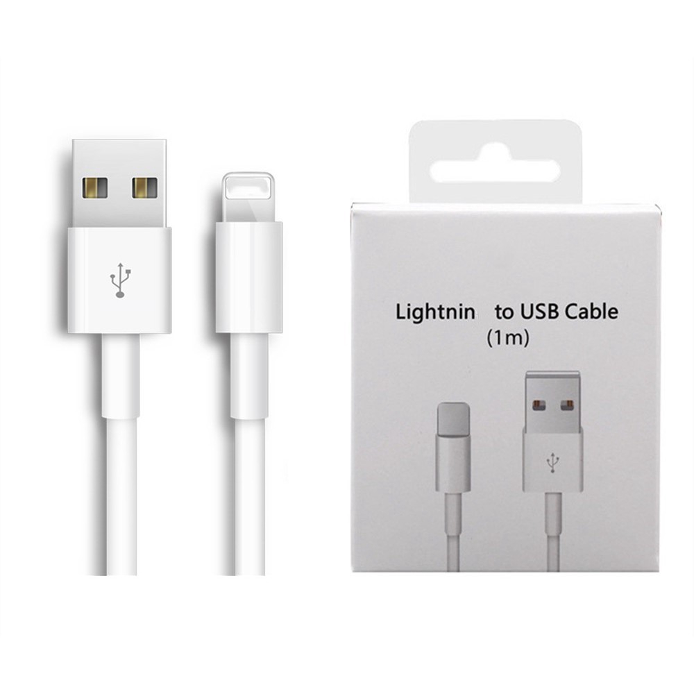 Dây cáp sạc lightning Foxconn chính hãng 100% dài 2m có chip E75 dành cho Apple iPhone/iPad