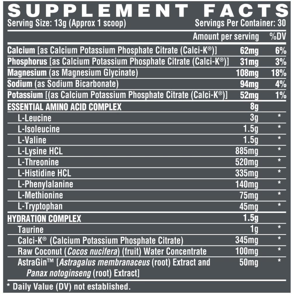 NUTREX EAA HYDRATION - BỔ SUNG EAA GIÚP PHÁT TRIỂN, PHỤC HỒI CƠ BẮP