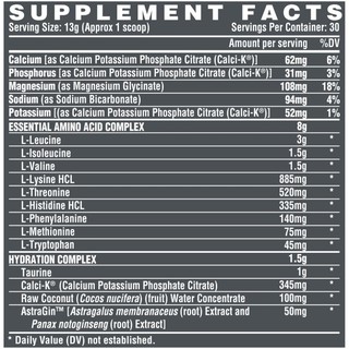 NUTREX EAA HYDRATION - BỔ SUNG EAA GIÚP PHÁT TRIỂN, PHỤC HỒI CƠ BẮP (30 LẦN DÙNG)