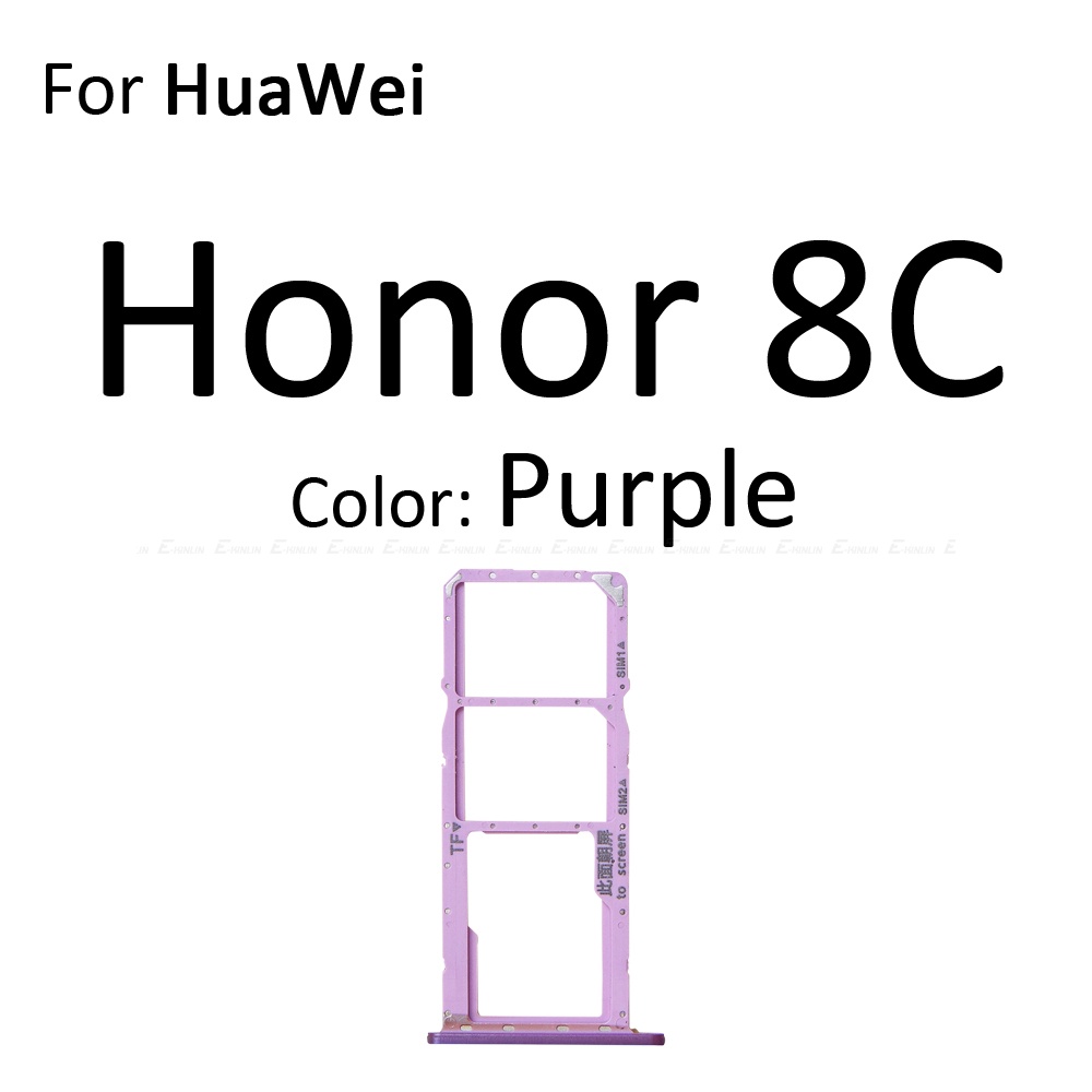 Khay Đựng Thẻ Sim Cho HuaWei Honor 8C 8X 8A Pro Micro SD