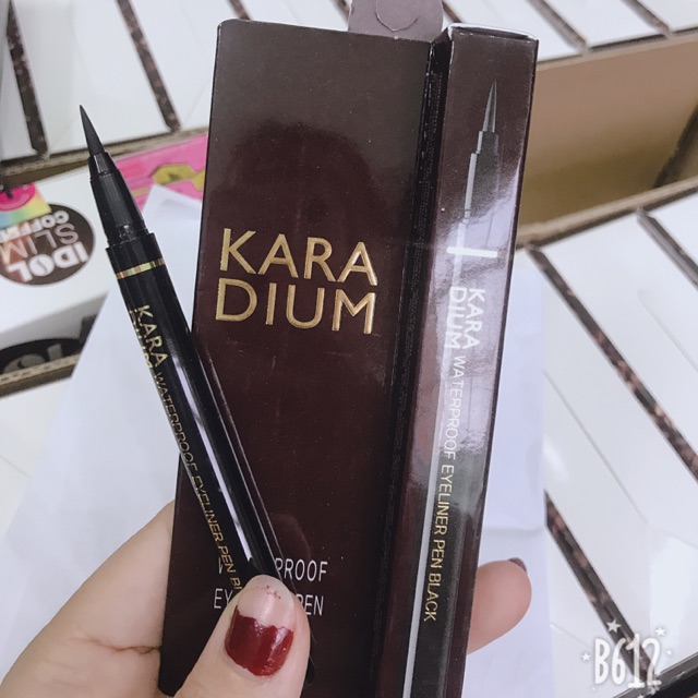 Bút dạ kẻ mắt Karadium Waterproof siêu nét không thấm nước | BigBuy360 - bigbuy360.vn