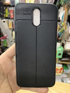 Ốp Nokia 2.3 , Nokia 2.2,  dẻo đen vân da thời trang