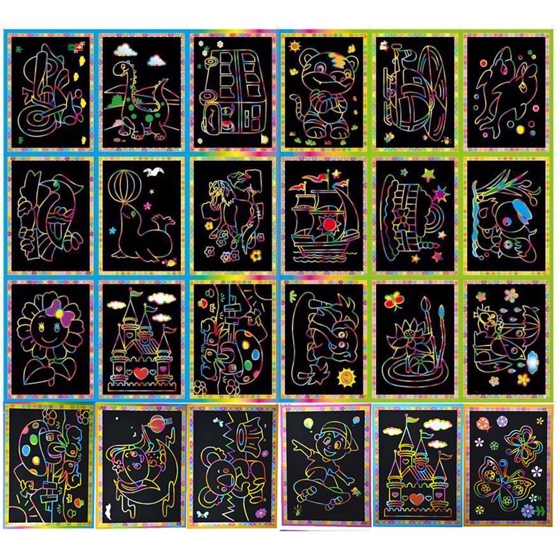 Tranh cạo ma thuật