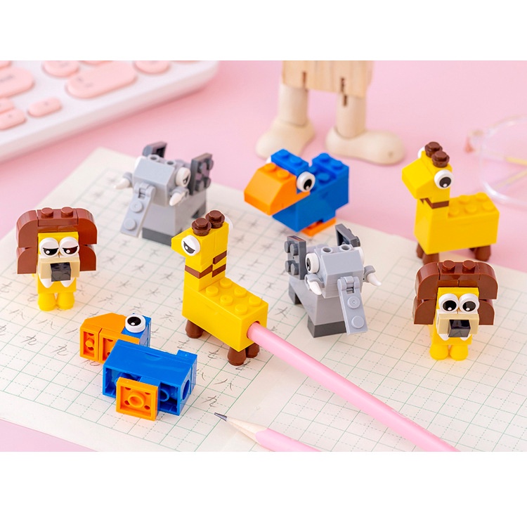 Đồ chuốt bút chì Lego lắp ráp xếp hình
