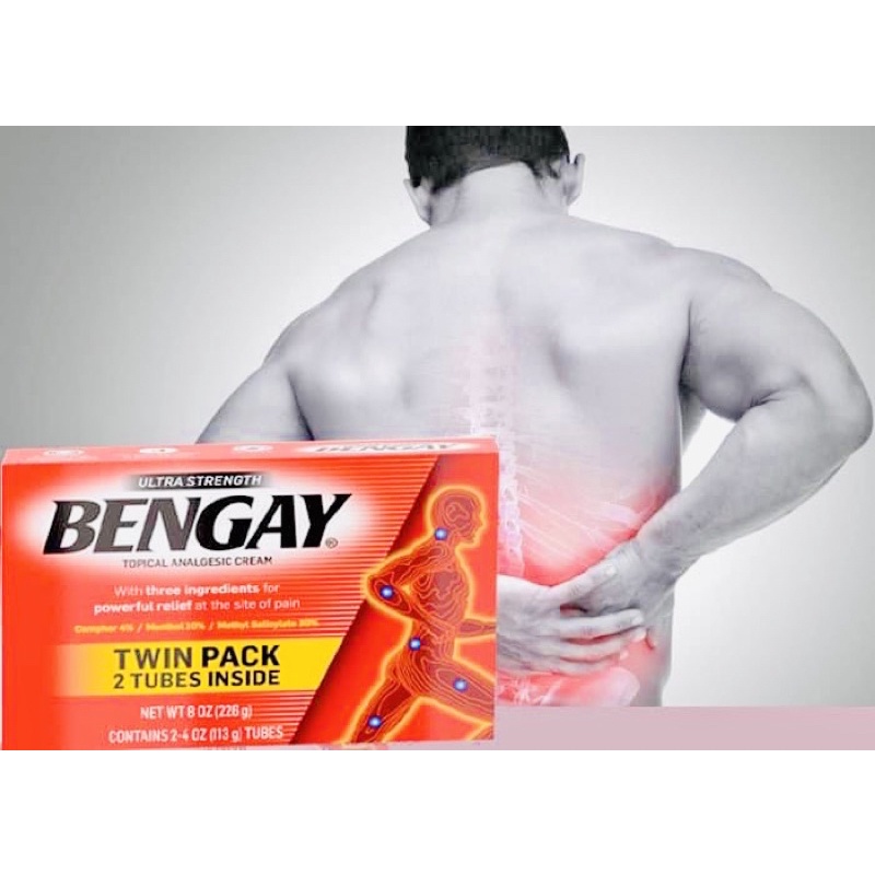 Kem xoa bóp giảm đau bengay ultra strength mỹ  dầu nóng - ảnh sản phẩm 6