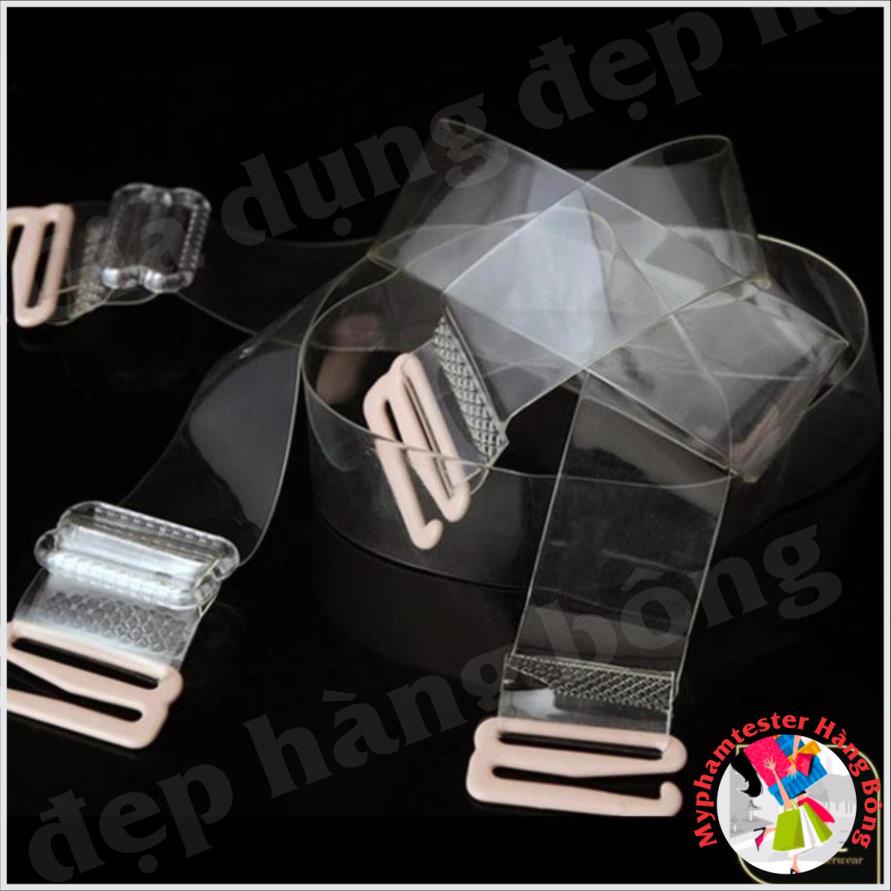 Dây quai áo lót ngực trong suốt nhựa dẻo siêu bền giá rẻ DQA02