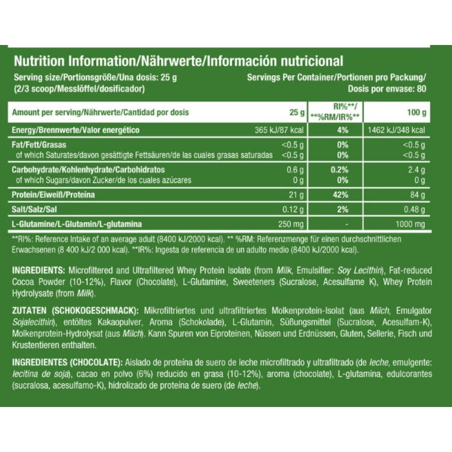 Sữa Tăng Cơ Không Tăng Mỡ 700g - Whey Protein Isolate Scitec - Chính Hãng