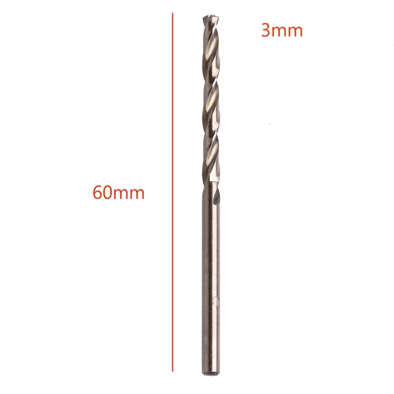 Bộ 10 Mũi Khoan Xoắn Mini Bằng Thép Tốc Độ Cao Dùng Khoan Lỗ