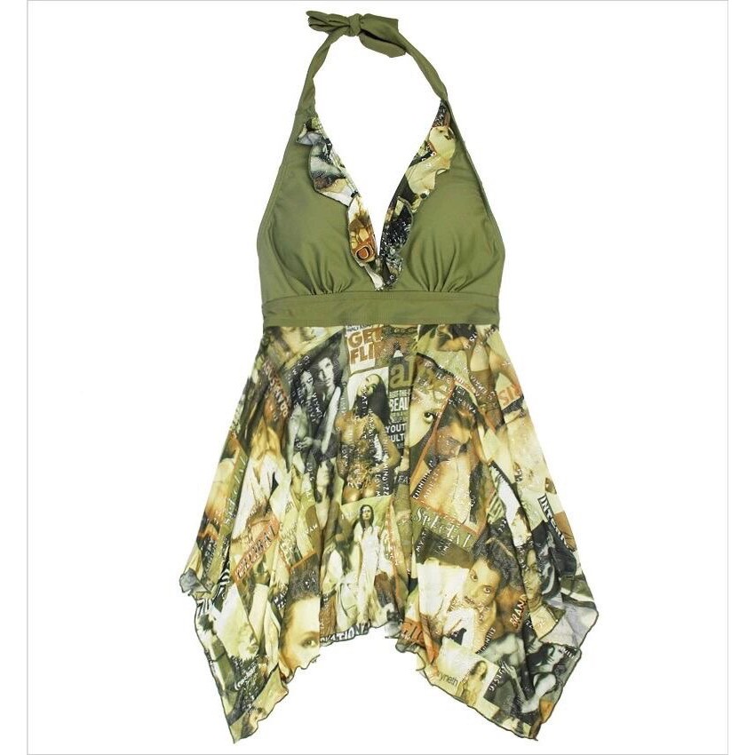 Đồ bơi nữ, váy đi biển che bụng (có size lớn) | BigBuy360 - bigbuy360.vn