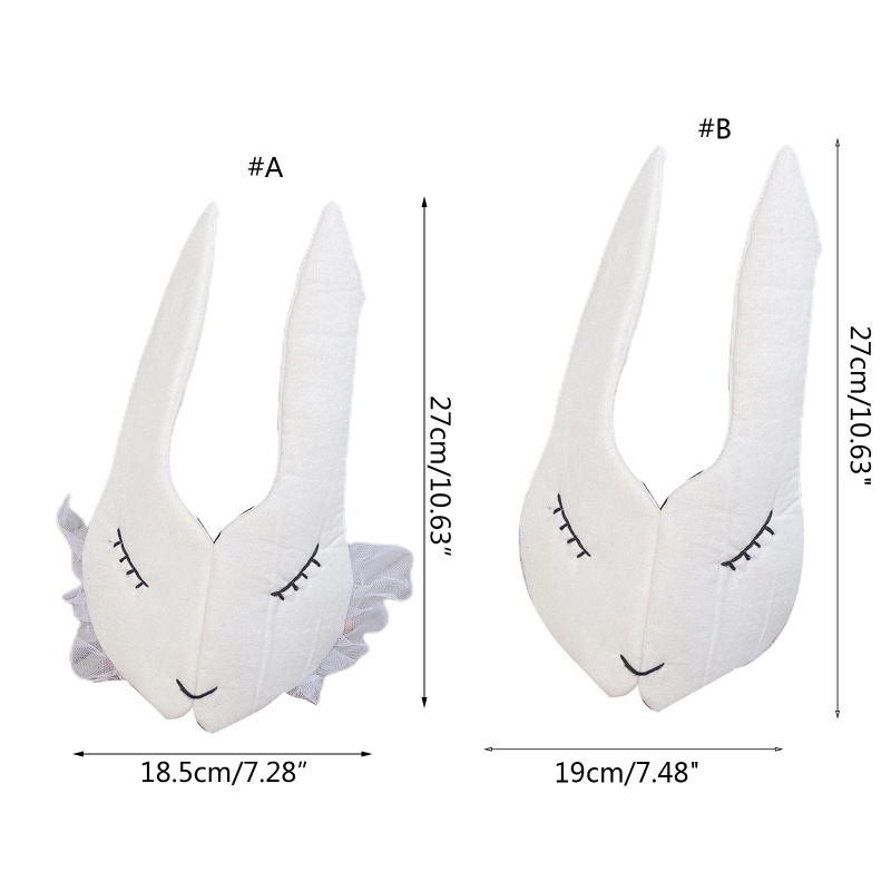 Mũ Trùm Đầu Hóa Trang Thỏ Hoạt Hình Bằng Vải Bông Dành Cho Bé Trai Và Bé Gái