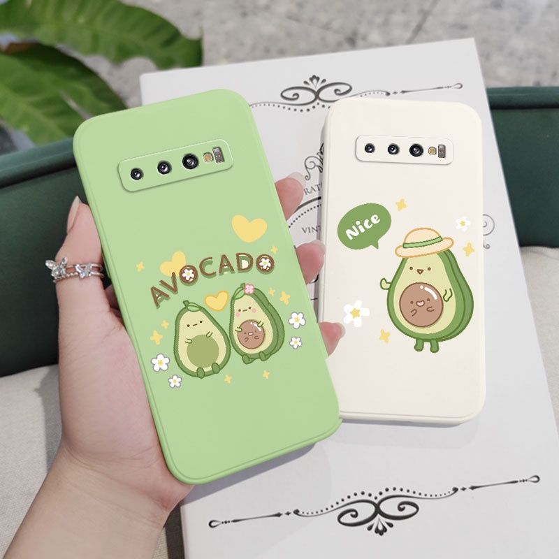 Ốp Điện Thoại Mềm Hình Đu Đủ Sáng Tạo Cho Samsung Galaxy S10 S10E Plus S9 Plus