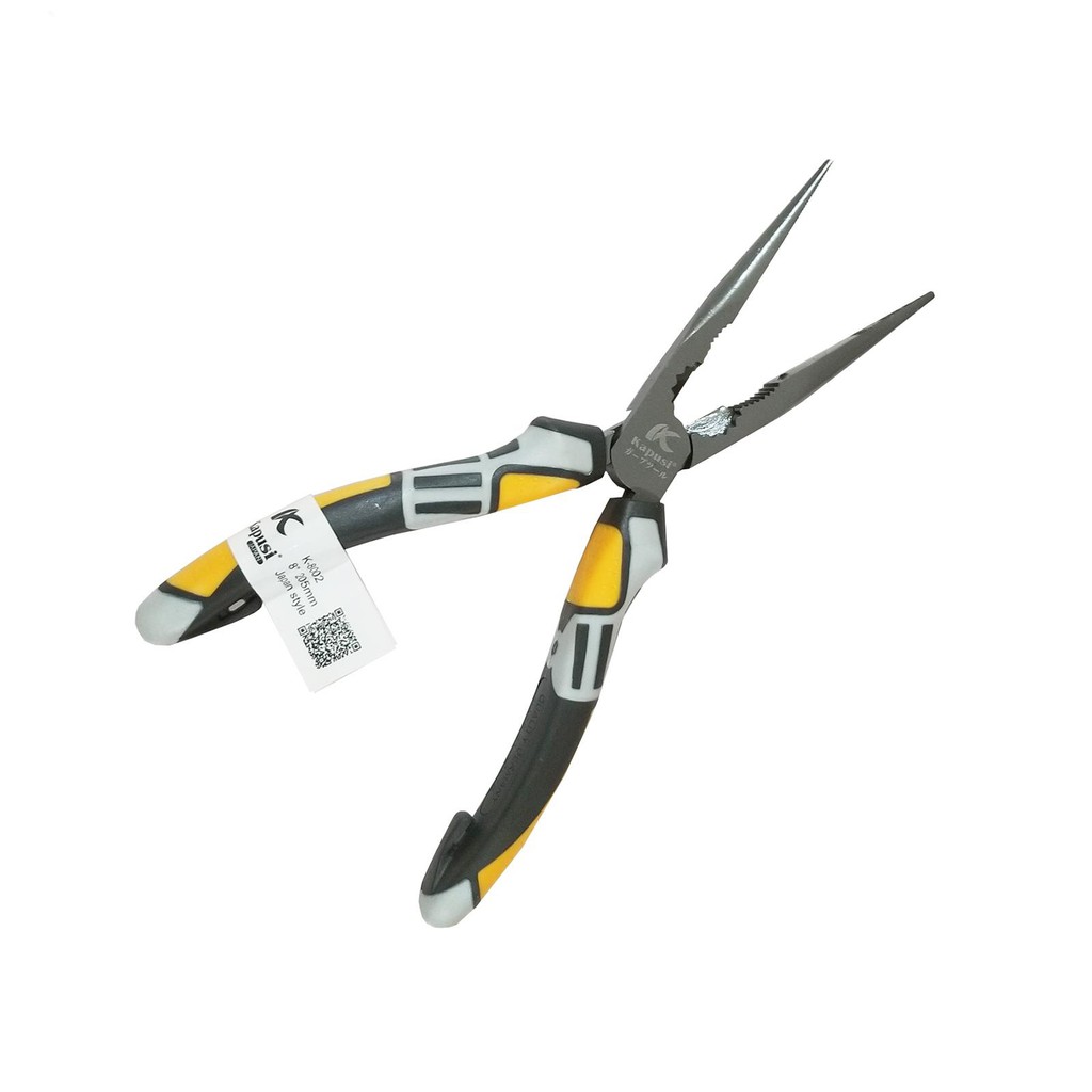 KAPUSI Kìm nhọn đa năng trợ lực JAPAN hàng nội địa Nhật 8INCH cao cấp KAPUSI