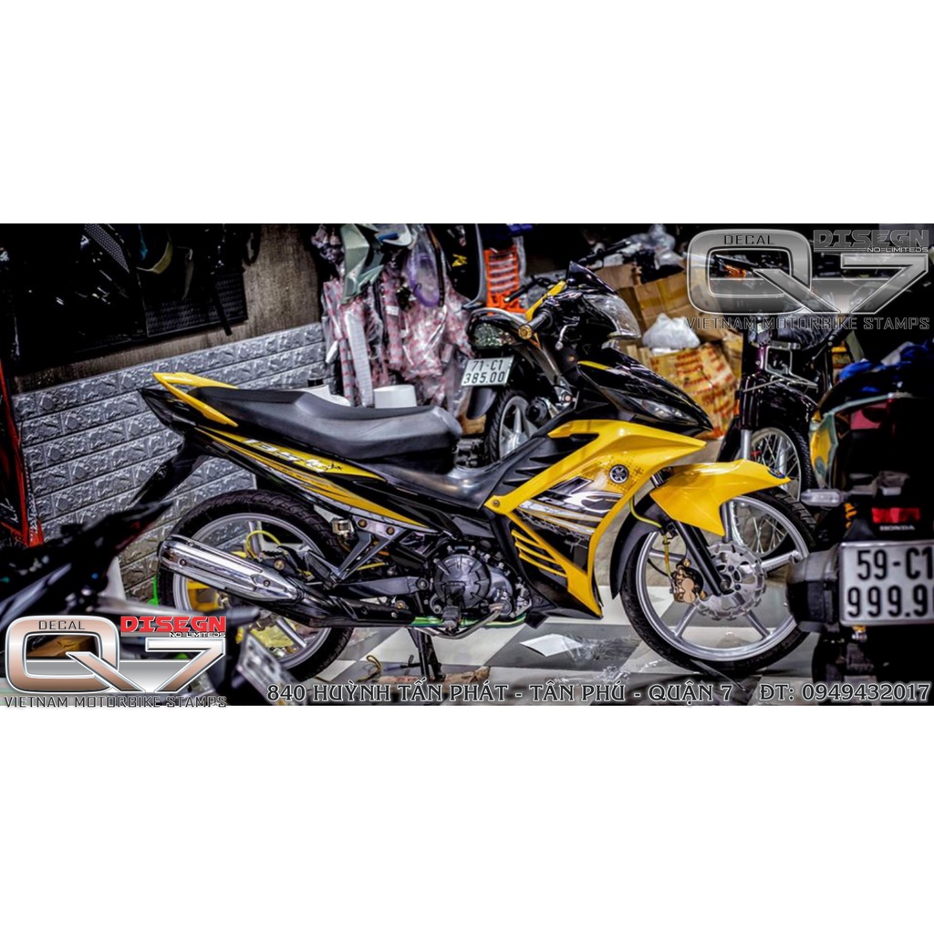 TEM RỜI EXCITER 2011 LC VANG ĐEN