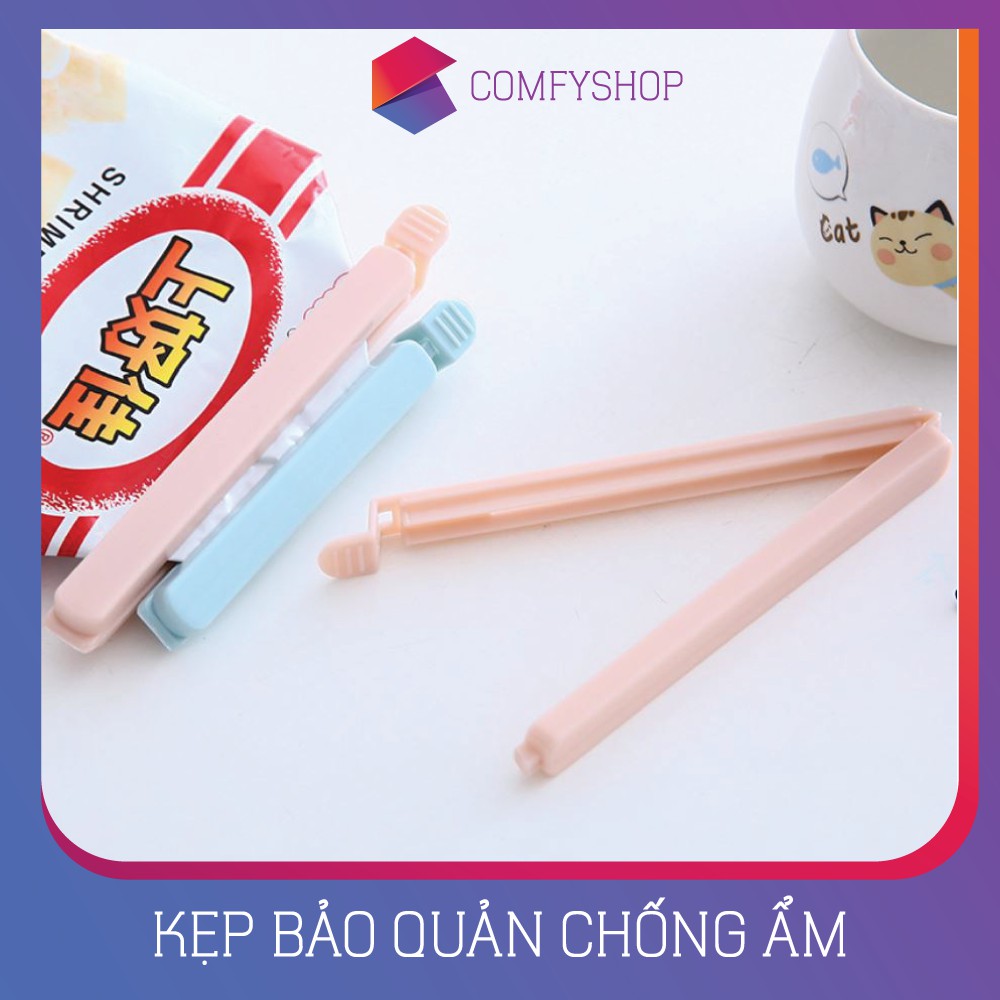 Bộ 5 chiếc kẹp siêu xinh niêm phong bảo quản chống ẩm giữ thực phẩm luôn giòn tan khô ráo