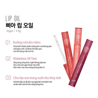 Son Bóng Trong Suốt BBia Lip Oil