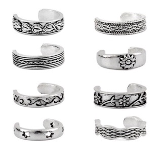 💍 Set nhẫn chân Boho 8 chiếc 💍