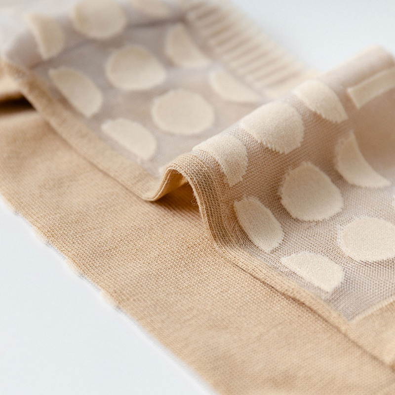 Xiangbao Vớ Kimono Sợi Thủy Tinh Mỏng Hở Ngón Họa Tiết Hình Học Không Đối Xứng 2 Ngón Mùa Hè