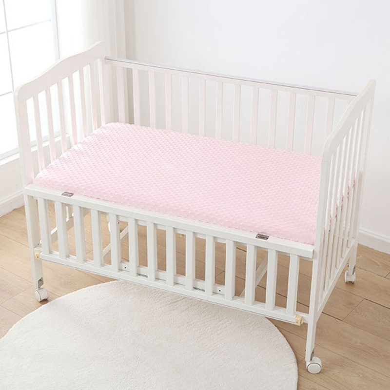 Bb Fitted Tấm Lót Nôi Em Bé Bằng Lông Chồn Siêu Mềm Mại Nhạy Cảm