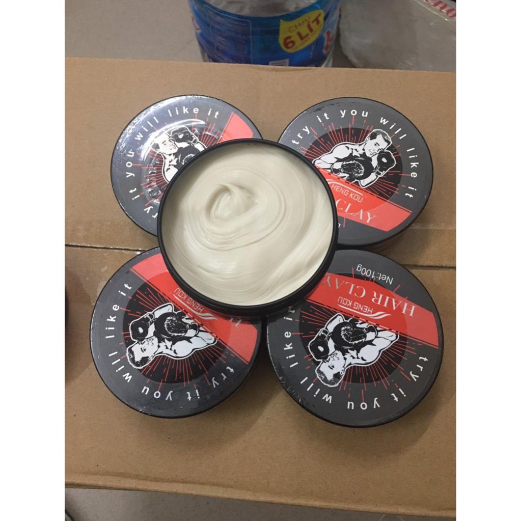 Sáp, Wax vuốt tóc HAIR CLAY HENG KOD 100gr tạo kiểu giữ nếp cho tóc. HÀNG CHÍNH HÃNG .