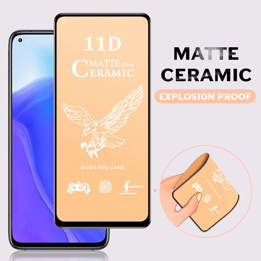 Kính cường lực màn hình AG cho Xiaomi Poco X3 NFC F3 M3 Mi 9T Pro Redmi Note 10 9 8 7 Pro 9S 9T 9A 9C 8A 7A