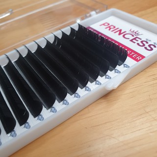Mi khay lụa PRINCESS 0.15 độ cong C, D - Chất mi đẹp, mềm, dễ bắt keo.
