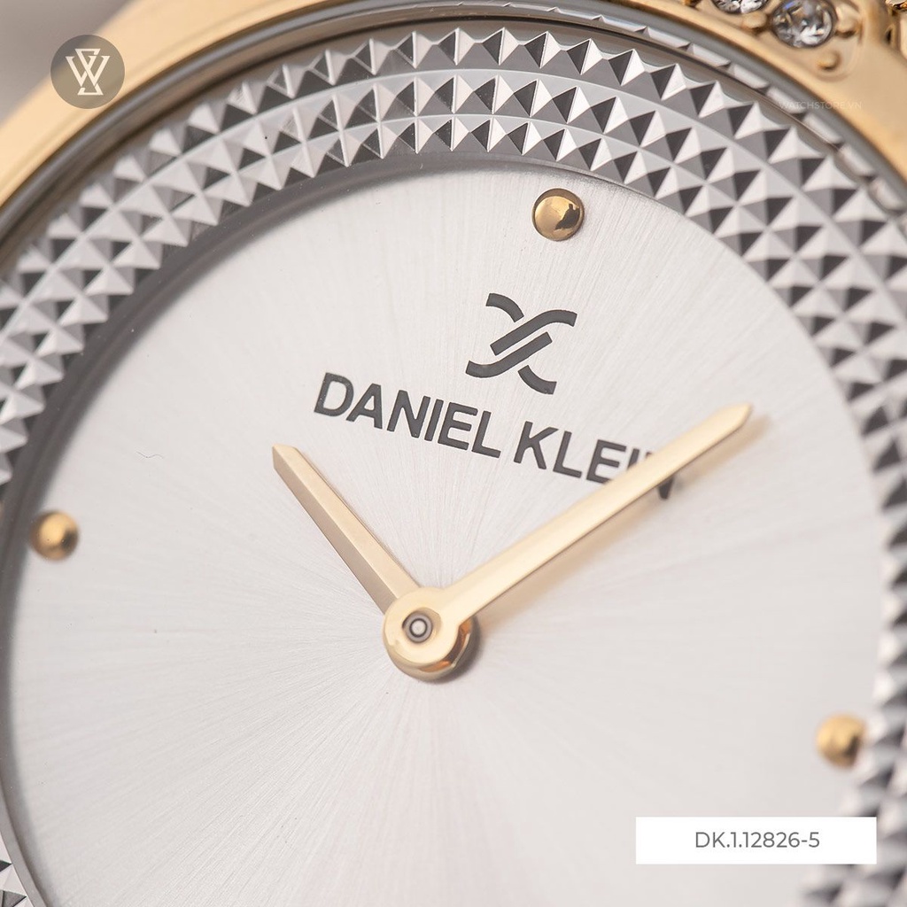 Đồng Hồ Quartz Nữ Daniel Klein WATCHSTORE DK.1.12826-5 Mặt Kính Khoáng 35mm, Dây Kim Loại, Vỏ Thép Không Gỉ