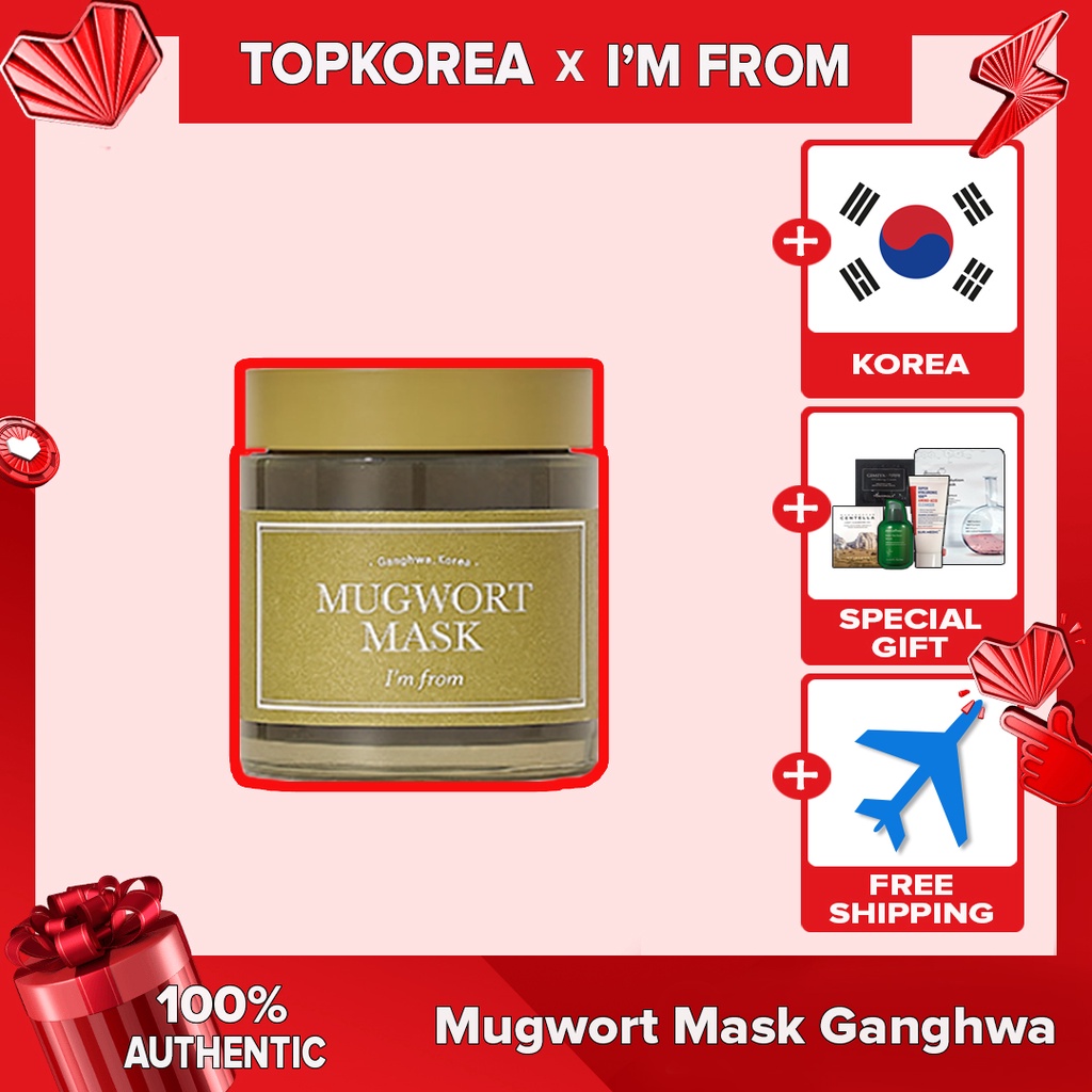 (Hàng Mới Về) I 'M From Mugwort Mask / Mặt Nạ 110g / TOPKOREA