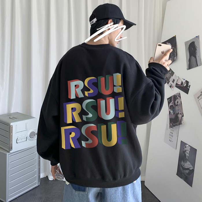 (A286) Áo sweater RSU 5 màu size S đến 3XL (kèm ảnh thật ở cuối) | BigBuy360 - bigbuy360.vn