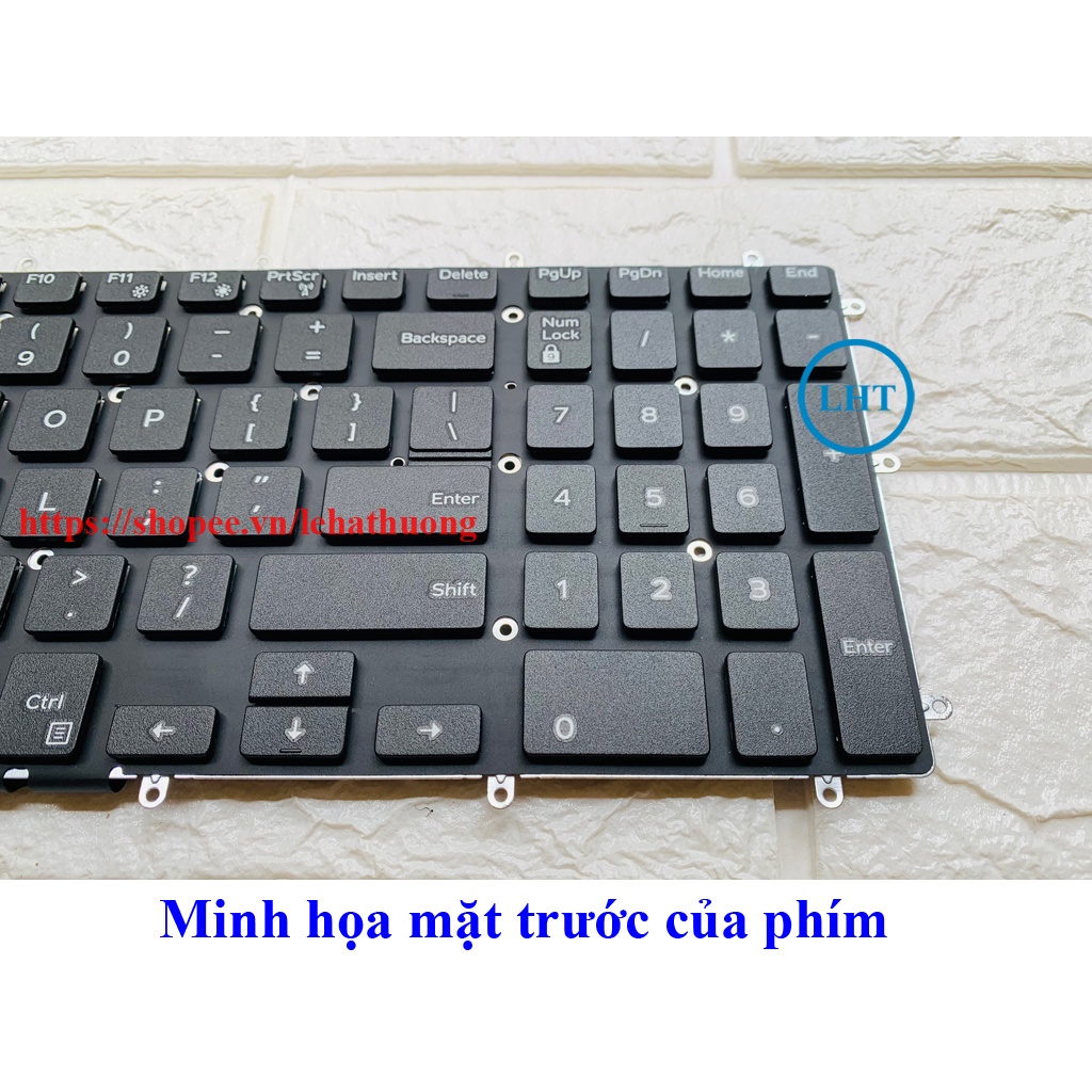 Bàn phím Laptop Dell Vostro 15 5568 7570 7580 Model P65F Zin có Led / không Led